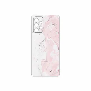 MAHOOT Blanco-Pink-Marble Cover Sticker for Samsung Galaxy A52s 5G