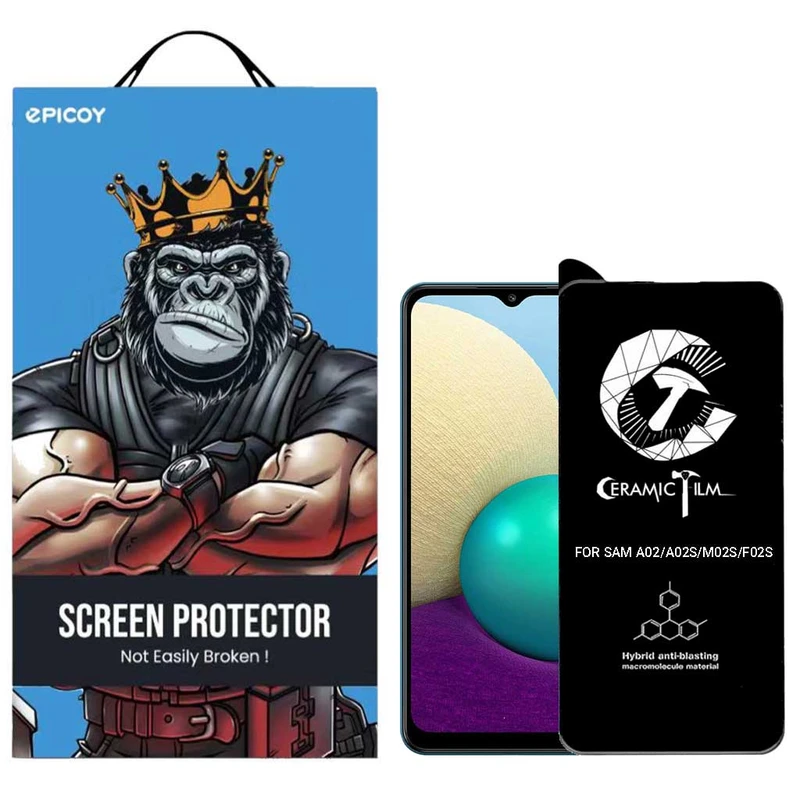 محافظ صفحه نمایش سرامیکی اپیکوی مدل CR7 مناسب برای گوشی موبایل سامسونگ Galaxy A02/ A02s/ A03s/ M02s/ F02s