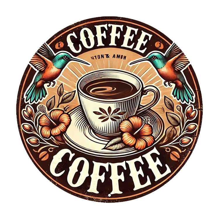 استیکر پارچه و لباس پاد آفرین مدل قهوه کد 2829