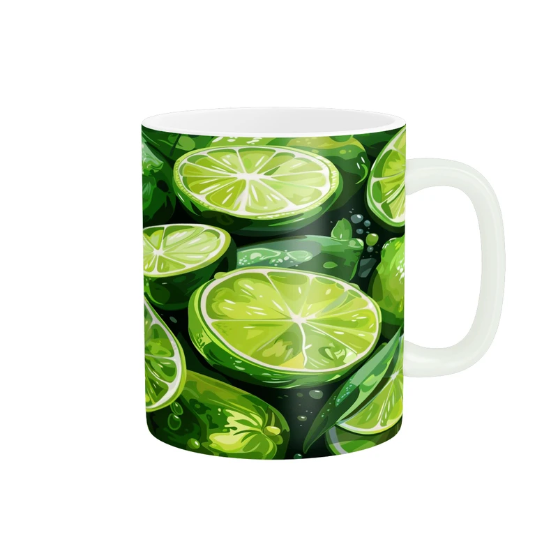 ماگ پادآفرین مدل تابستونی طرح لیمو کد p9885