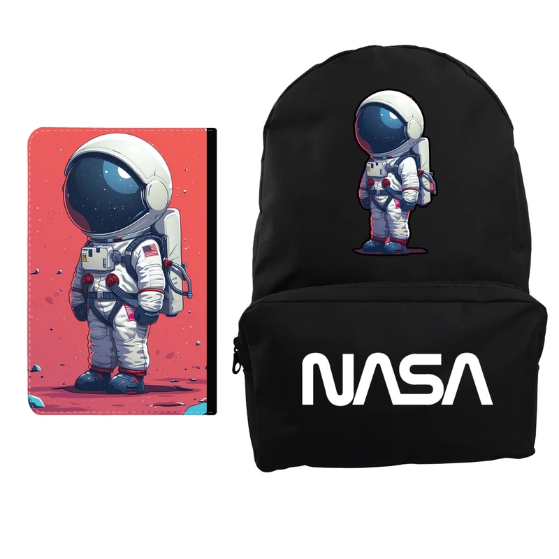 کوله پشتی مدل فضانورد ناسا کد 927 به همراه کلاسور