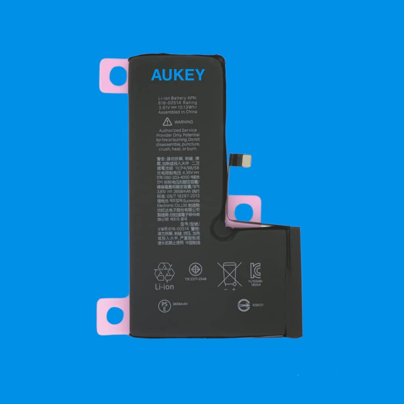 باتری موبایل آکی مدل AU-11p ظرفیت 3046 میلی آمپر ساعت مناسب برای گوشی موبایل اپل iphone 11 pro 
