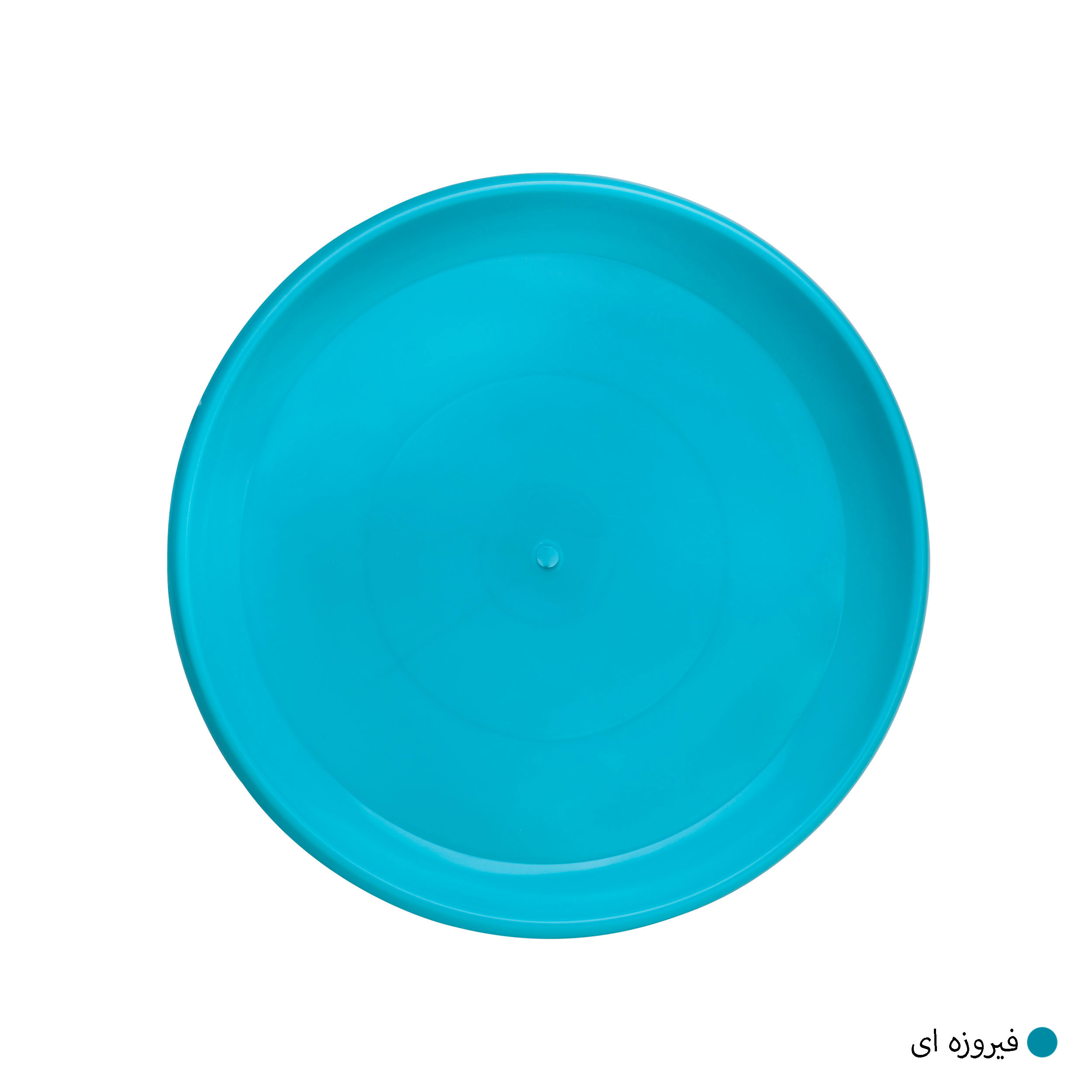 زیرگلدانی گل آذین مدل پلاستیکی گرد کد 169 بسته 2 عددی