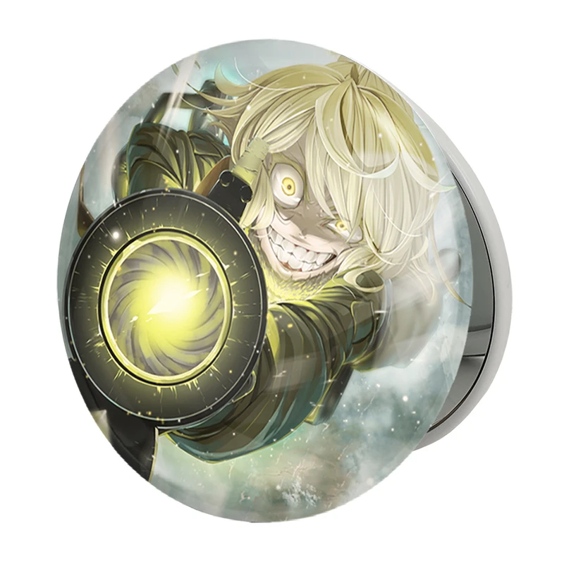 آینه جیبی خندالو طرح تانیا انیمه یوجو سنکی مدل تاشو کد 34688