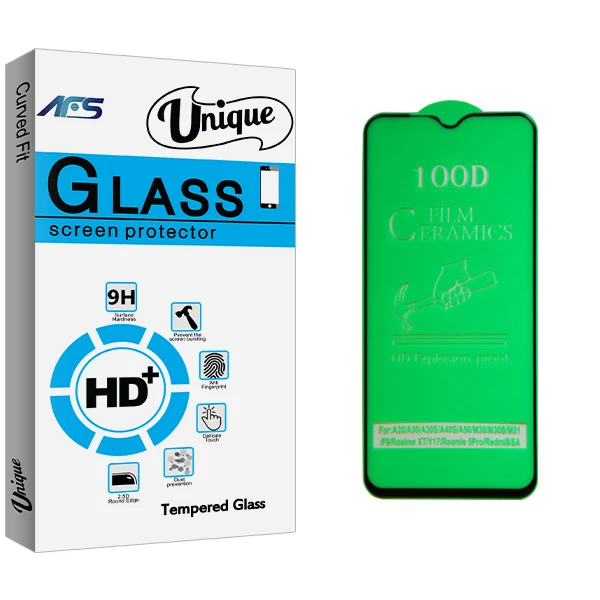 محافظ صفحه نمایش ای اف اس مدل Unique Glass مناسب برای گوشی موبایل سامسونگ Galaxy A50/A50S