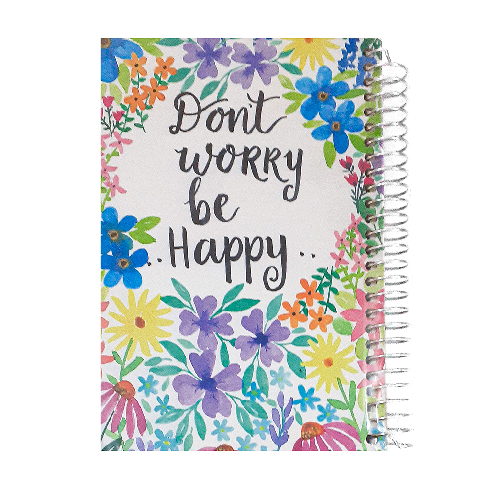 دفترچه یادداشت 100 برگ دوکا مدل DONT WORRY BE HAPPY