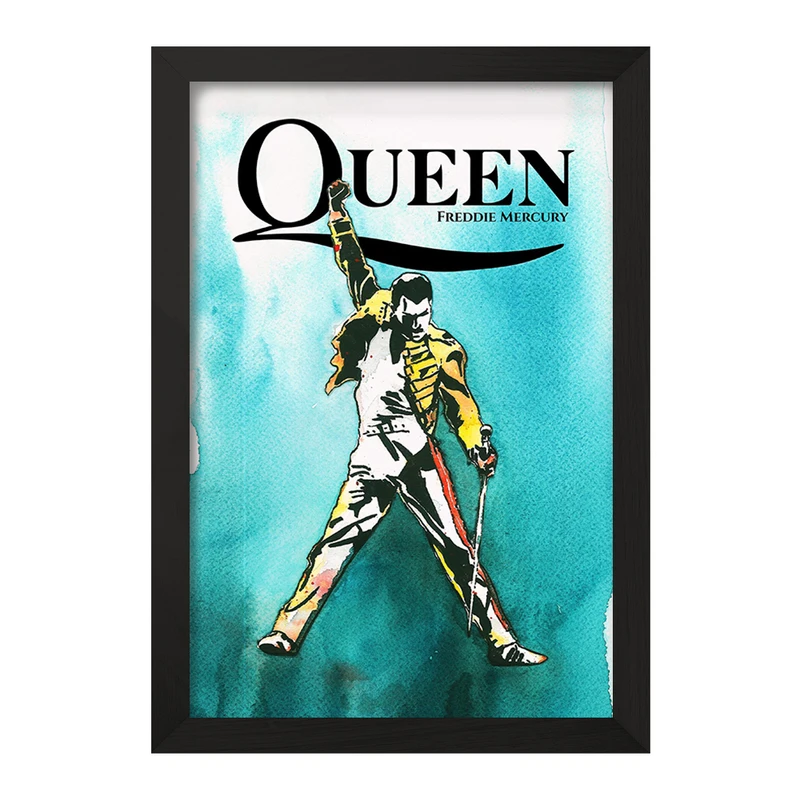 تابلو خندالو مدل فردی مرکوری (Freddie Mercury) کد F11452