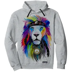 هودی مردانه 27 مدل Lion Peaceful کد MH585
