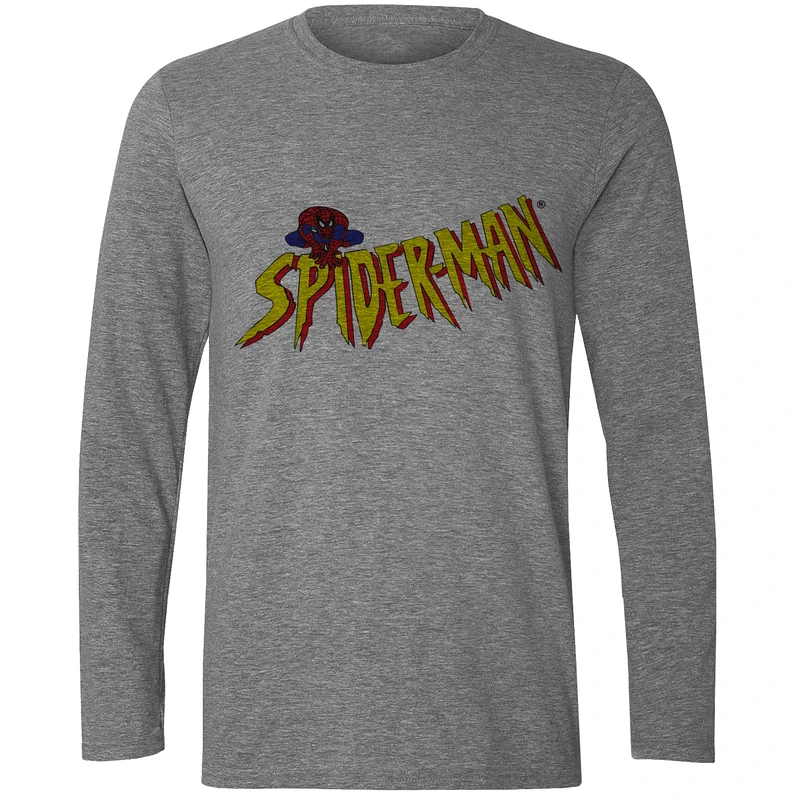 تی شرت آستین بلند مردانه مدل F350 SPIDERMAN