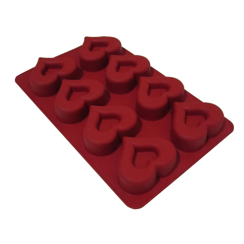 قالب شکلات مدل ساوارين قلبي كد 14