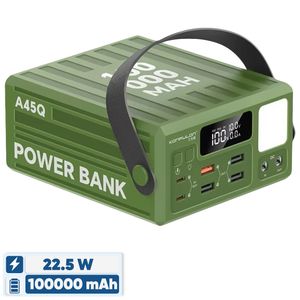 پاوربانک 22.5 وات کانفلون مدل A45Q ظرفیت 100000 میلی آمپر ساعت