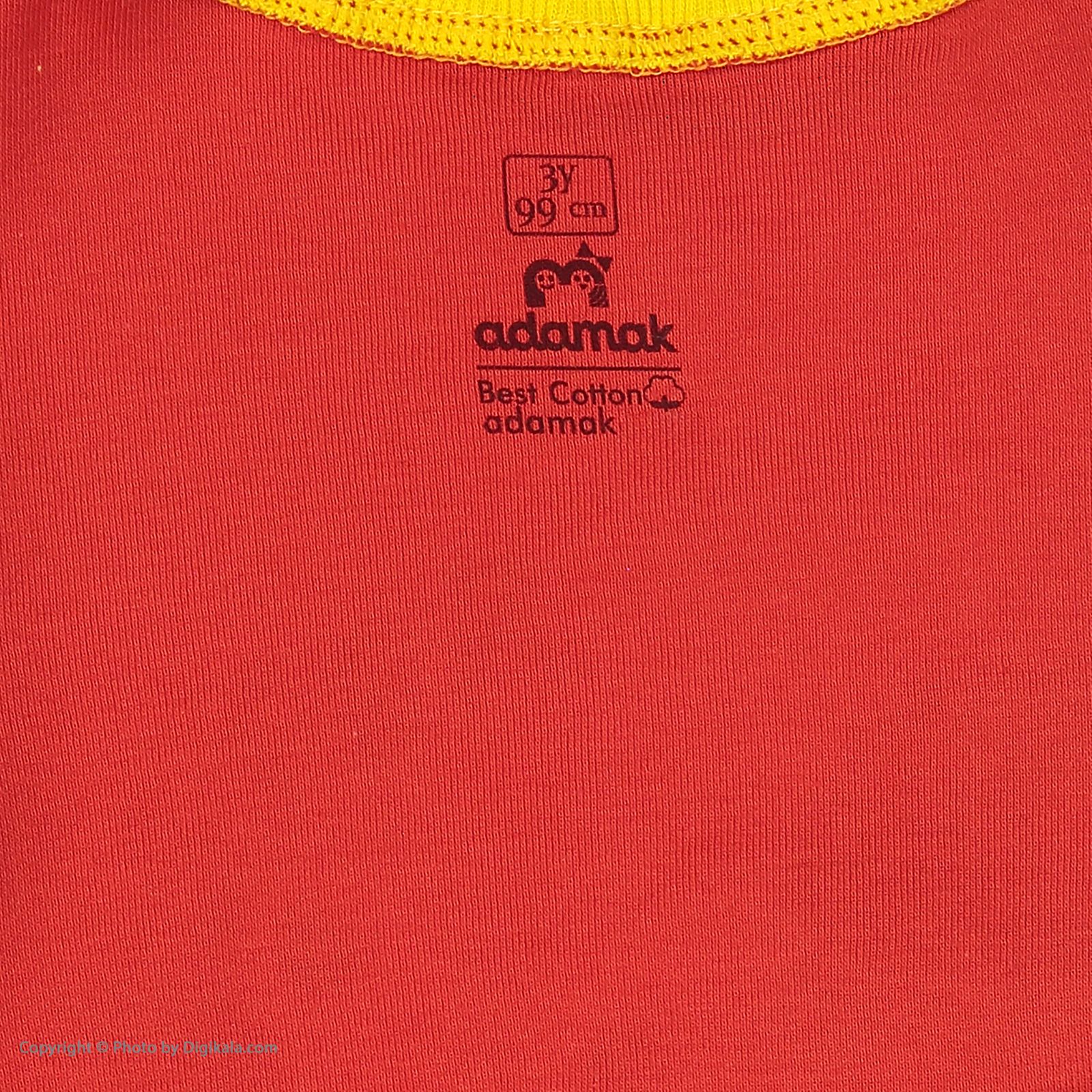 ست تی شرت آستین کوتاه و شلوارک پسرانه آدمک مدل 2171244-72 -  - 10