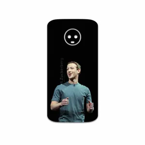 MAHOOT Mark Zuckerberg Cover Sticker for Motorola Moto G6