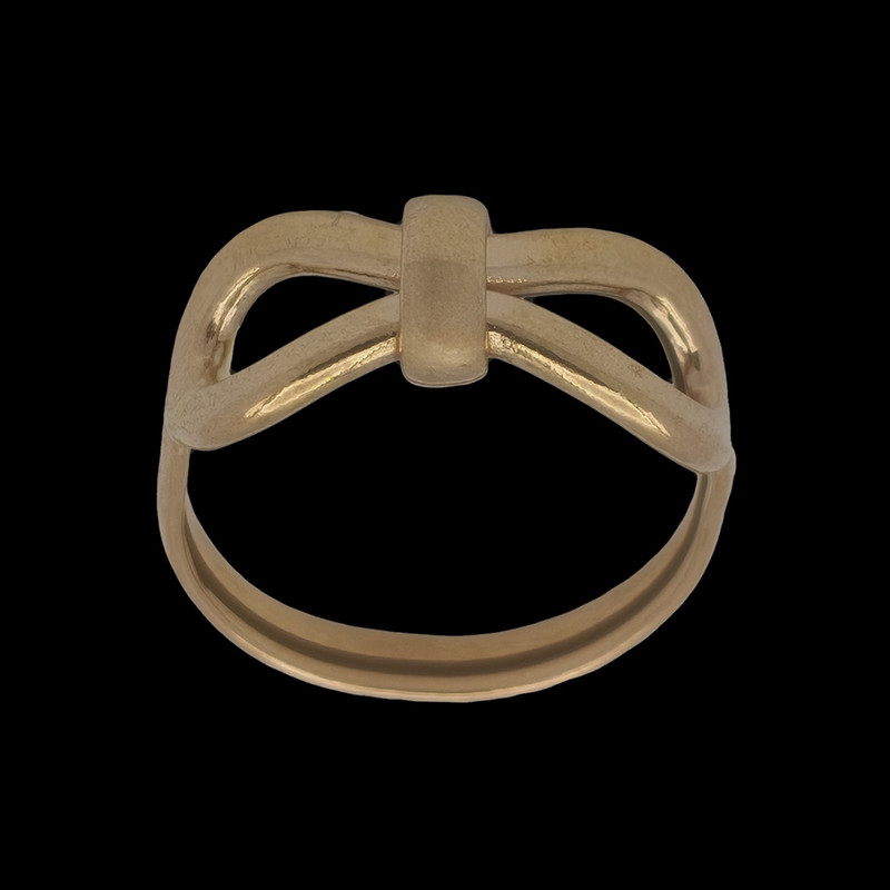 انگشتر طلا کم اجرت 18 عیار زنانه ناریا مدل   Infinit کد َAB28-37 سایز 59