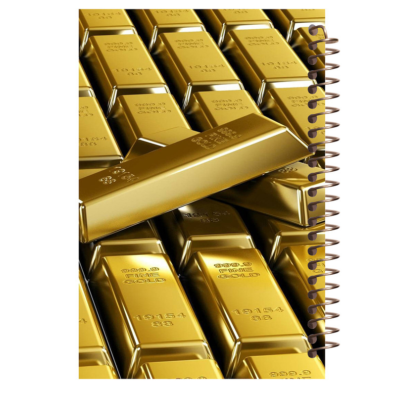 دفتر مشایخ طرح شمش طلا مدل شکرگزاری کد Sh33