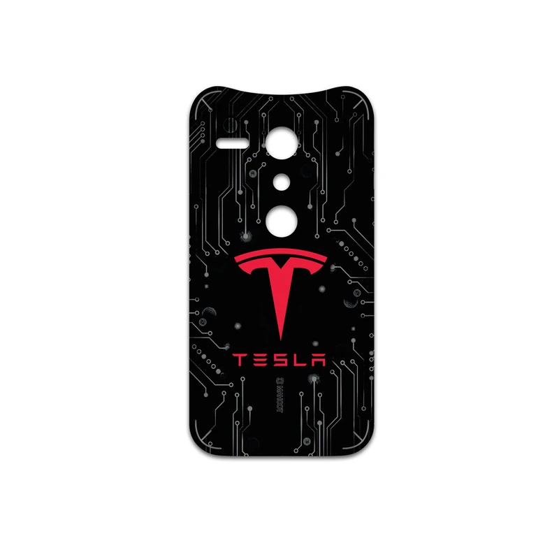 برچسب پوششی ماهوت مدل TESLA-Motors مناسب برای گوشی موبایل موتورولا Moto G