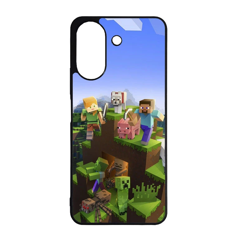 کاور طرح ماینکرفت مناسب برای گوشی موبایل شیائومی poco c65