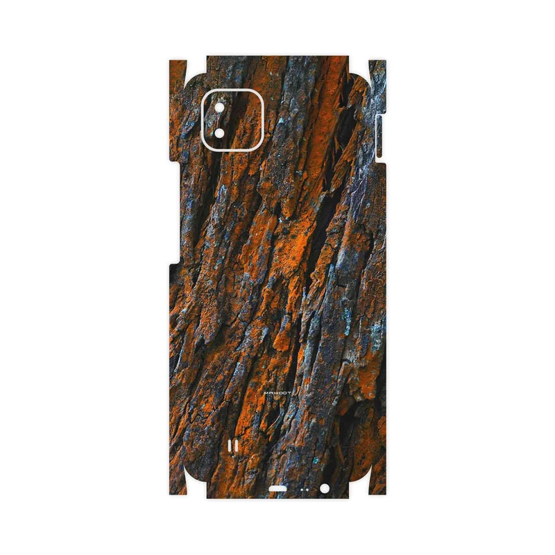 برچسب پوششی ماهوت مدل Wood Texture 6-FullSkin مناسب برای گوشی موبایل ریلمی C11 2021