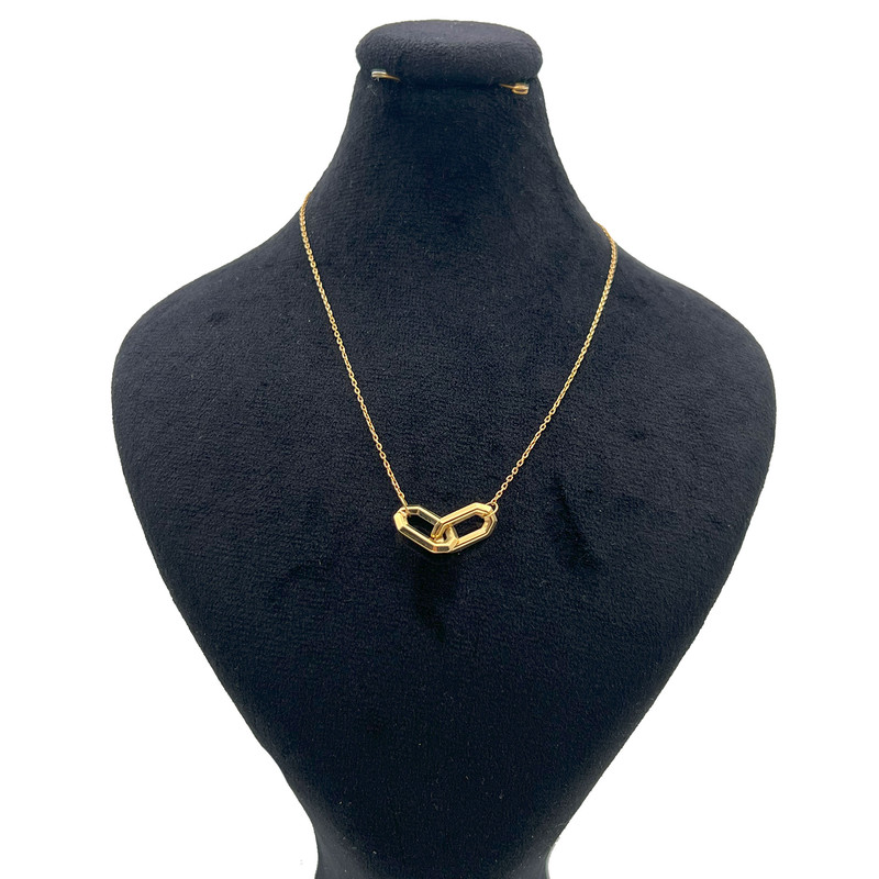 گردنبند طلا 18 عیار زنانه با طرح هرمس گالری صادقی مدل 1696