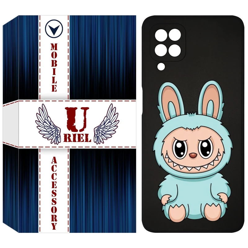 کاور یوریل قاب مدل KSH کد 144 طرح عروسک لبوبو مناسب برای گوشی موبایل سامسونگ Galaxy A22 4G / M32 4G / M22 4G