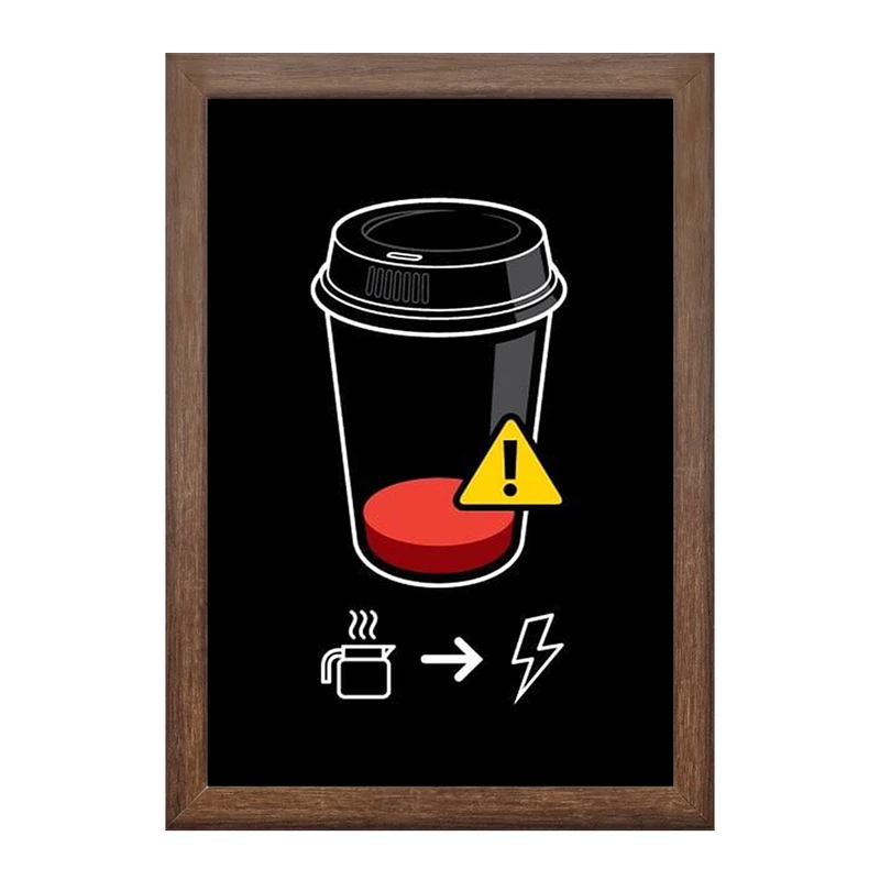 تابلو خندالو طرح کافی شاپ قهوه کد 27533