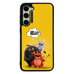 AKAM AMC-WSGS23P-ANGRY BIRDS17 Cover For Samsung Galaxy S23 Plus