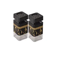 نمکدان رزمن مدل مربع طرح ماربل کد 1 بسته 2 عددی