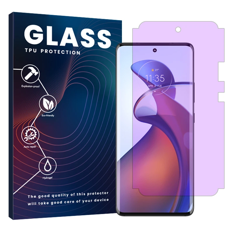 محافظ صفحه نمایش آنتی پرپل گلس مدل Eye Care مناسب برای گوشی موبایل موتورولا Edge 30 Fusion