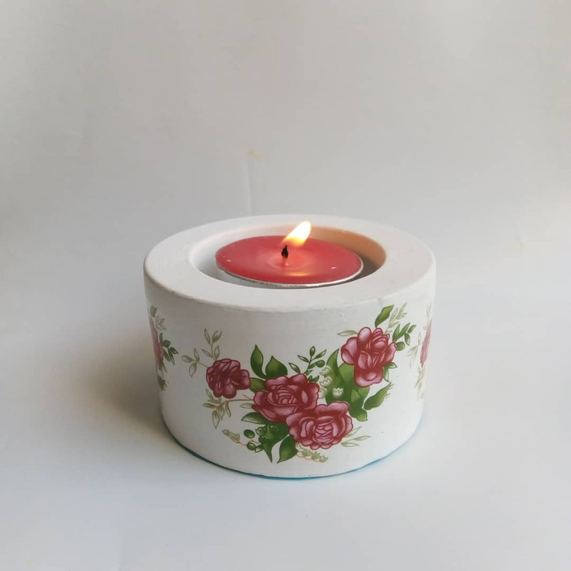جاشمعی طرح گل سرخ g 1