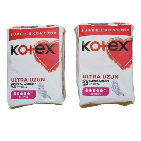 نوار بهداشتی کوتکس مدل اولترا اوزون مجموعه 2 عددی