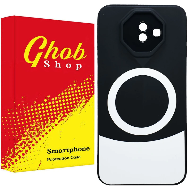 کاور قاب شاپ مدل مگ سیف طرح دو رنگ مناسب برای گوشی موبایل سامسونگ Galaxy J6 Plus