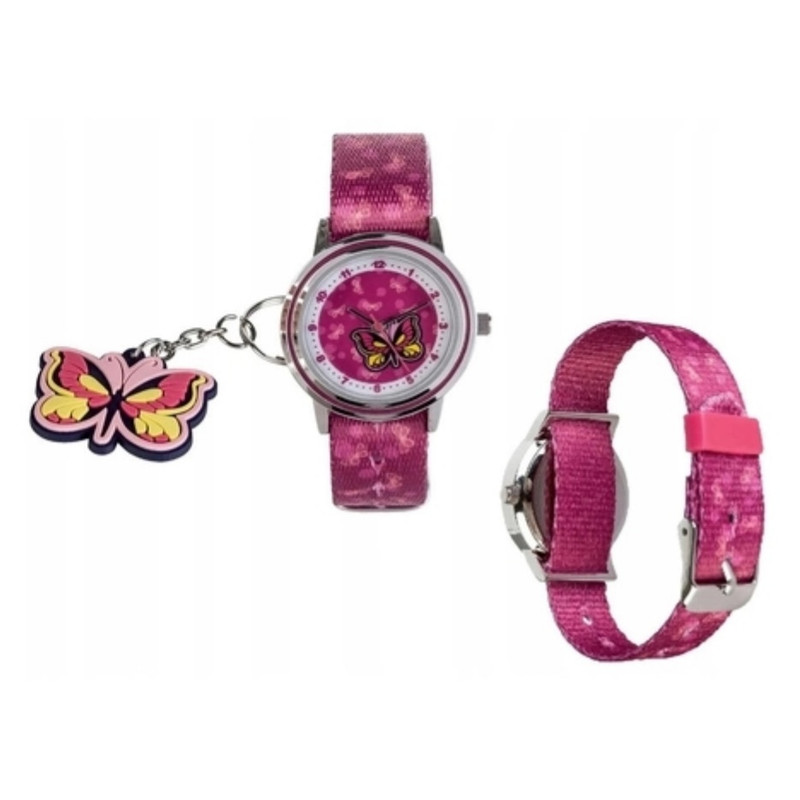 ساعت مچی عقربه ای دخترانه مدل Auriol به همراه جاکلیدی