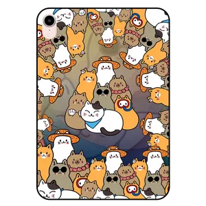 کاور مگافون طرح گربه مدل 7717 مناسب برای تبلت اپل ipad mini 6 2021 