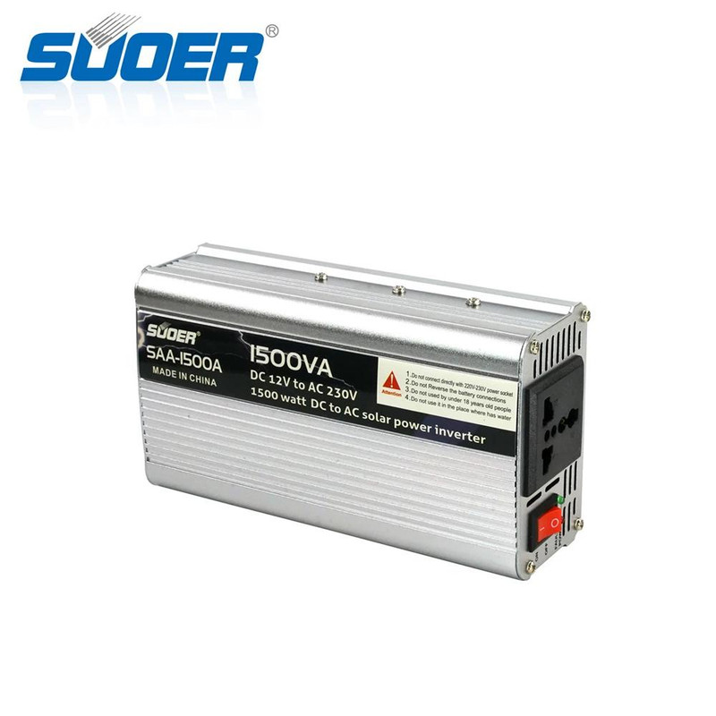 اینورتر سوئر مدل SAA-1500A ظرفیت 1500 وات