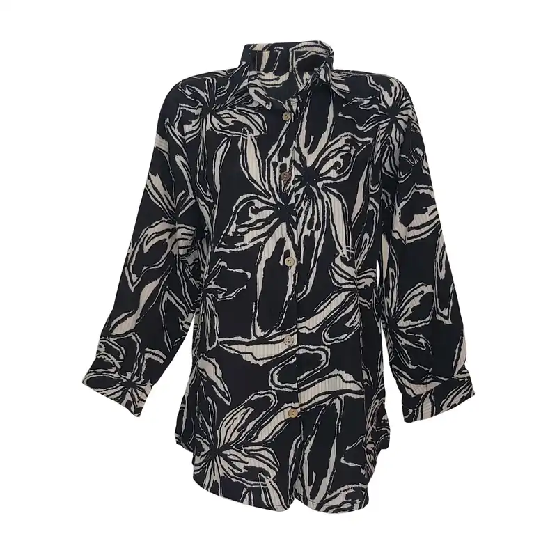 مانتو زنانه مدل کراش گلدار 867