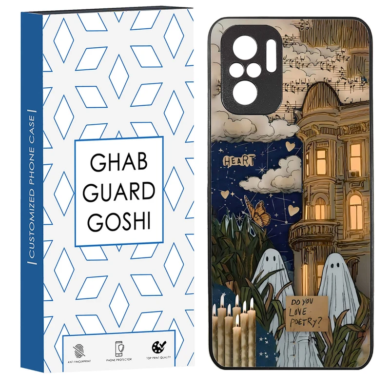 کاور قاب گارد گوشی طرح روح کد TPU-066 مناسب برای گوشی موبایل شیائومی Redmi Note 10 4g / Redmi Note 10s / Poco m5s