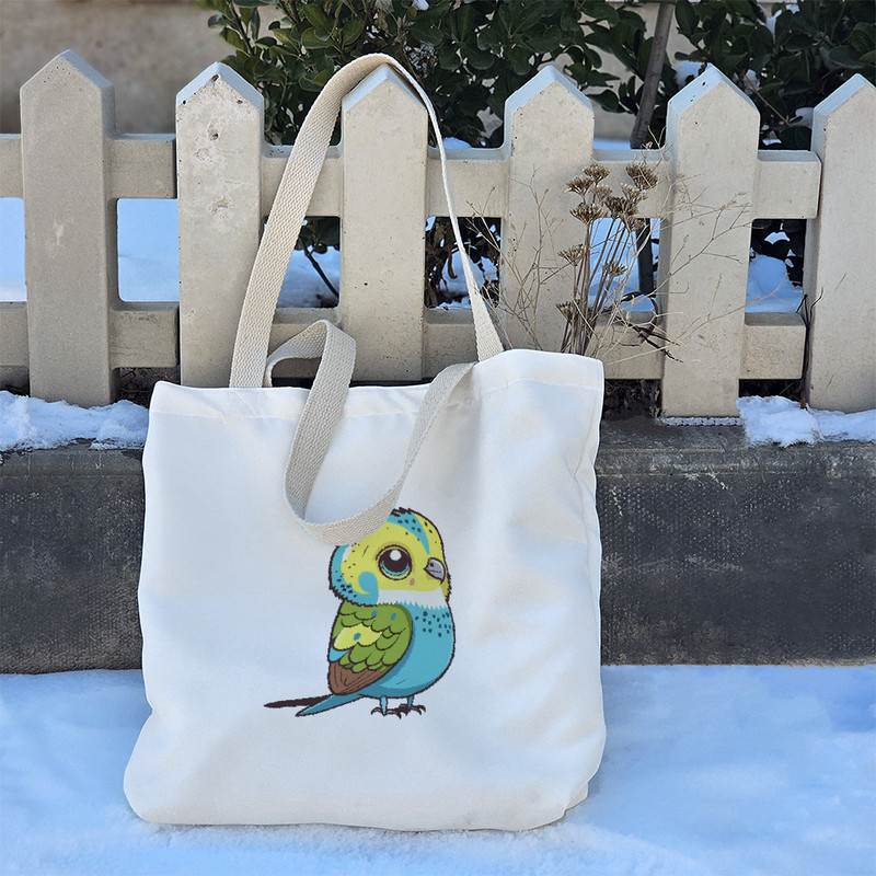 ساک خرید خندالو مدل مرغ عشق کد H1607