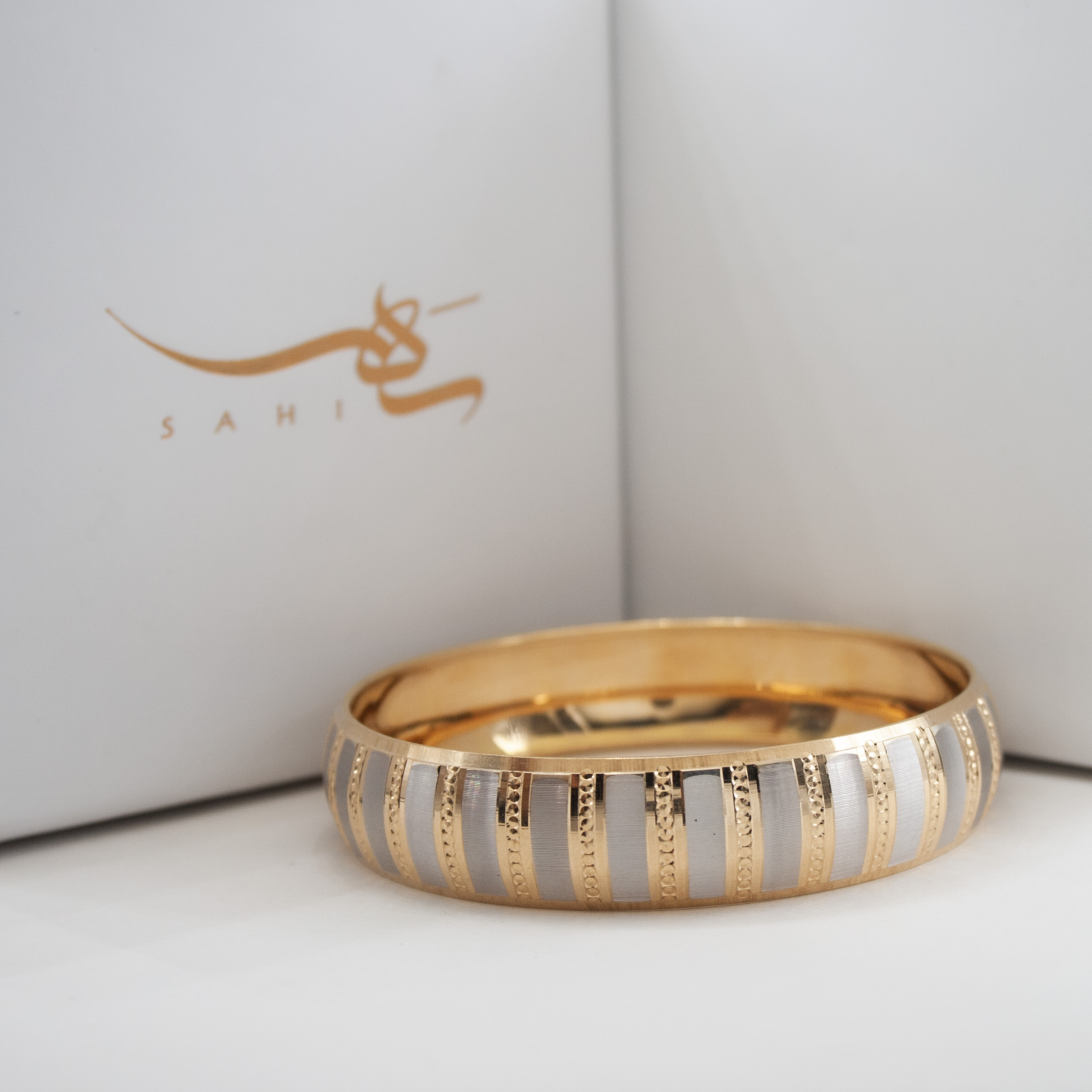 النگو طلا 18 عیار زنانه سهی مدل VB69-3