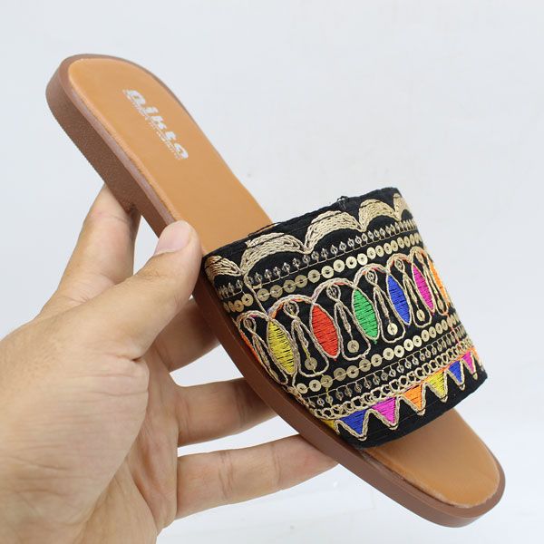 صندل زنانه نیکتا مدل 25-4200 کد 1438-BK -  - 9