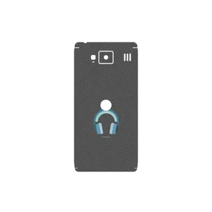 MAHOOT Minimal Headphone Icon Cover Sticker for Motorola Droid Razr HD