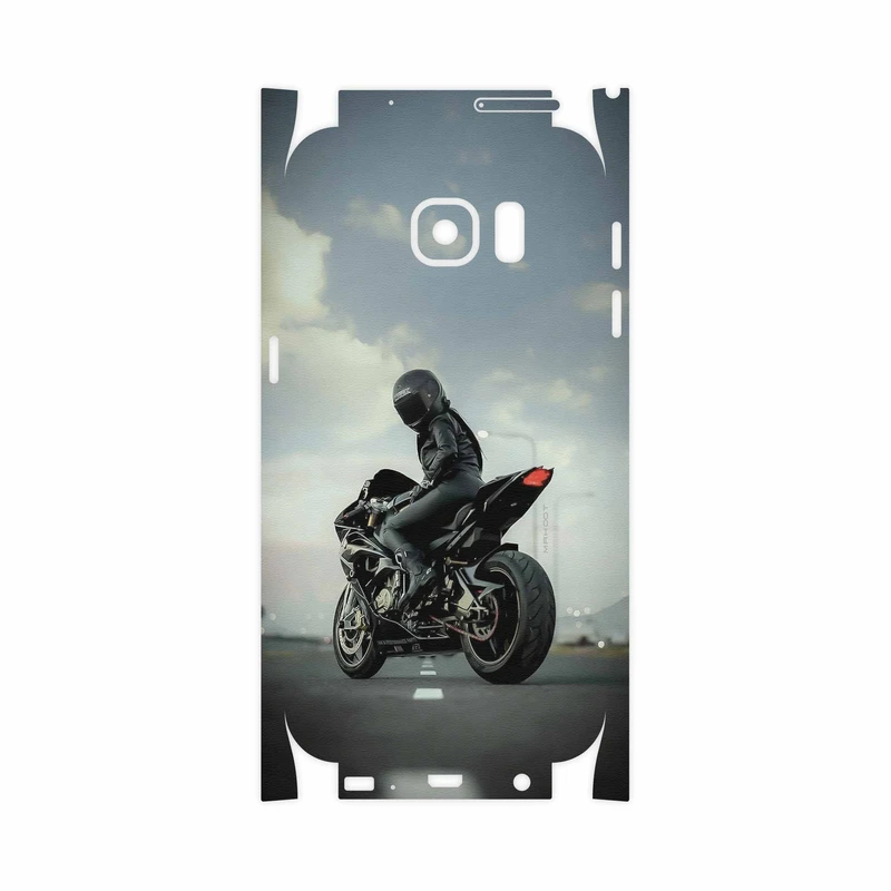 برچسب پوششی ماهوت مدل Motorcycling-FullSkin مناسب برای گوشی موبایل سامسونگ Galaxy S7
