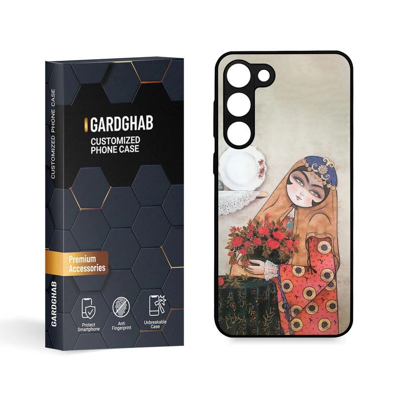  کاور گارد قاب مدل دخترانه مناسب برای گوشی موبایل سامسونگ Galaxy S23 Plus