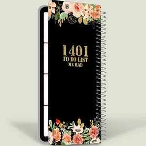 سالنامه سال 1401 مستر راد مدل to do list طرح پلنر گل کد Flower 1614