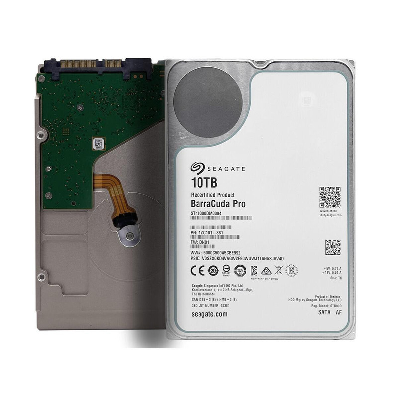 هارددیسک اینترنال سیگیت مدل BarraCuda Pro ST10000DM0004 ظرفیت 10 ترابایت