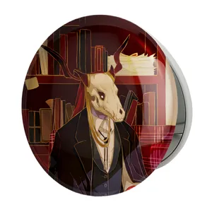 آینه جیبی خندالو طرح الیاس اینسورث انیمه عروس جادوگر باستانی The Ancient Magus Bride مدل تاشو کد 27723 