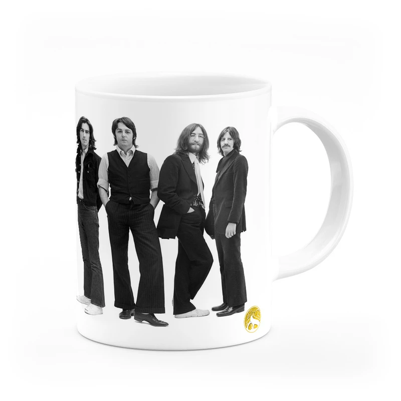 ماگ هومرو طرح گروه راک بیتلز مدل MG9454