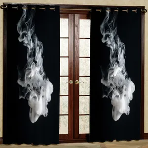 پرده مدل دود هازان پانچی کد 2101 سایز 140x200 سانتی متر