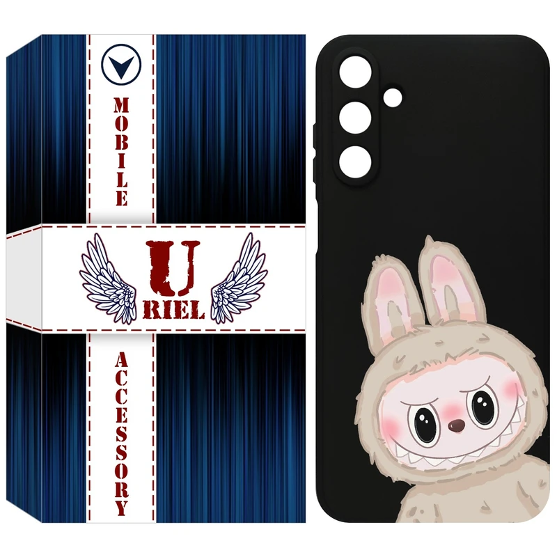 کاور یوریل قاب مدل KSH کد 119 طرح عروسک لبوبو مناسب برای گوشی موبایل سامسونگ Galaxy A25