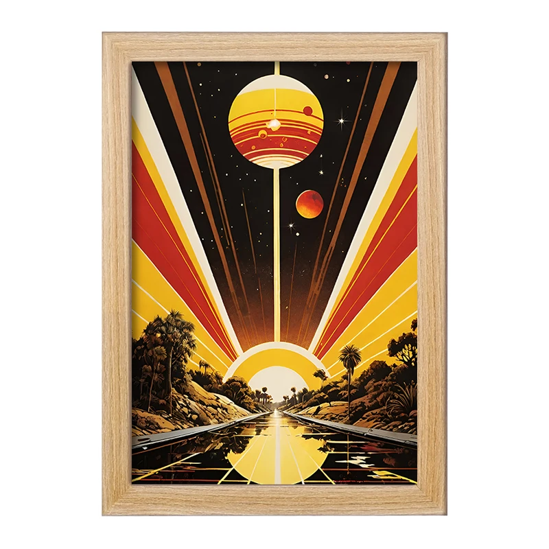 تابلو خندالو مدل انسان انتزاعی کد F4671