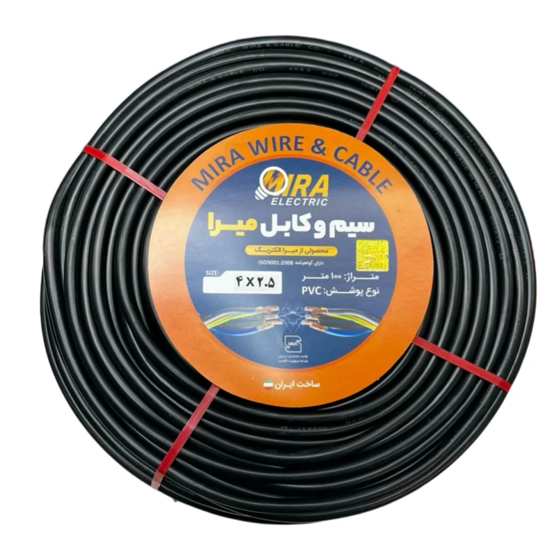 کابل برق افشان 4 در 2.5 میرا کد 42.5